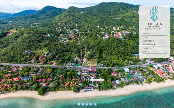 The Sea Koh Samu - 360 Virtual tour